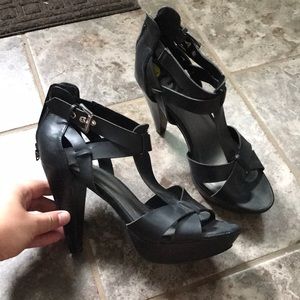 Black heels